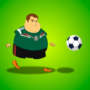 Fat Soccer - Play Free Best Football Online Game on JangoGames.com