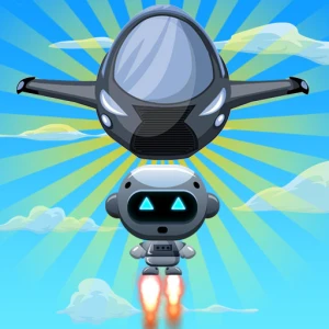 Flying Robot - Play Free Best Casual Online Game on JangoGames.com