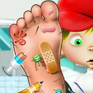 Foot Treatment - Play Free Best Care Online Game on JangoGames.com
