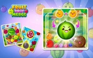 Fruit Drop Merge - Play Free Best puzzle Online Game on JangoGames.com