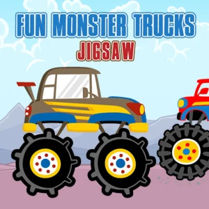 Fun Monster Trucks Jigsaw - Play Free Best Puzzle Online Game on JangoGames.com