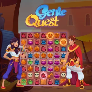 Genie Quest - Play Free Best Match-3 Online Game on JangoGames.com