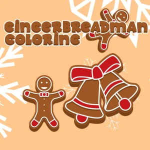 Gingerbread Man Coloring - Play Free Best Art Online Game on JangoGames.com
