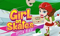 Girl on Skates: Pizza Mania - Play Free Best Agility Online Game on JangoGames.com