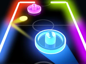 Glow Hockey HD - Play Free Best Casual Online Game on JangoGames.com