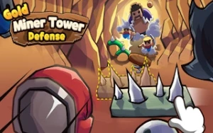 Gold Miner Tower Defense - Play Free Best strategy Online Game on JangoGames.com