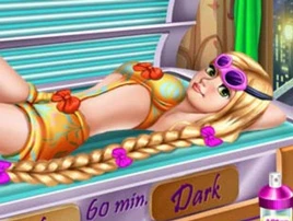 Goldie Princess Tanning H5 - Play Free Best Dress-up Online Game on JangoGames.com