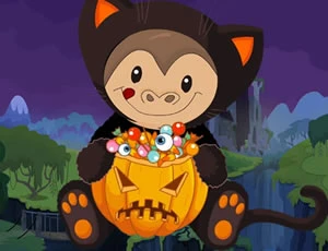 Halloween Monkey Jumper - Play Free Best Casual Online Game on JangoGames.com