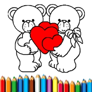 Happy Valentines Day Coloring - Play Free Best Art Online Game on JangoGames.com