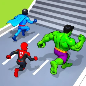 Hero Transform Race - Play Free Best Casual Online Game on JangoGames.com