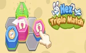 Hex Triple Match - Play Free Best puzzle Online Game on JangoGames.com