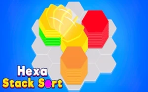 Hexa Stack Sort - Play Free Best puzzle Online Game on JangoGames.com