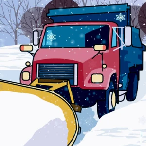 Hidden Snowflakes in Plow Trucks - Play Free Best Puzzle Online Game on JangoGames.com