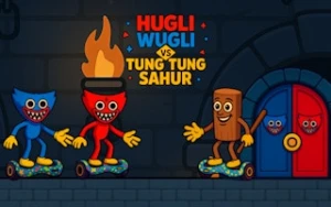 Hugli Wugli vs Tung Tung Sahur - Play Free Best two-player Online Game on JangoGames.com