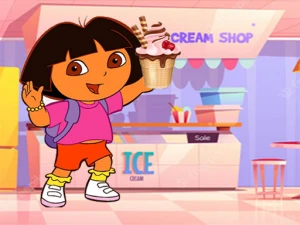 Ice Cream Maker With Dora - Play Free Best Girls Online Game on JangoGames.com