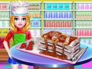 Ice Cream Sandwich Cake - Play Free Best Cooking Online Game on JangoGames.com