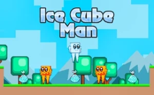 Ice Cube Man - Play Free Best adventure Online Game on JangoGames.com