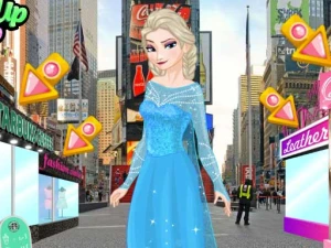 Ice Princess In NYC - Play Free Best Dress-up Online Game on JangoGames.com