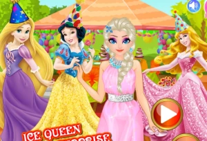 Ice Queen Surprise Birthday Party - Play Free Best Care Online Game on JangoGames.com