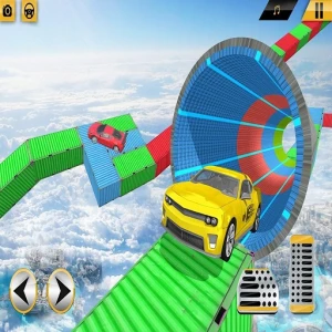 Impossible Car Driving 3D: Free Stunt Game - Play Free Best Racing & Driving Online Game on JangoGames.com