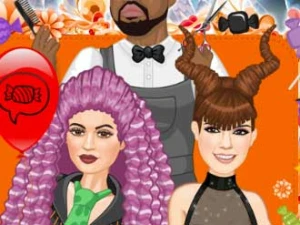 Jenner Sisters Spooky Hairstyles - Play Free Best Dress-up Online Game on JangoGames.com