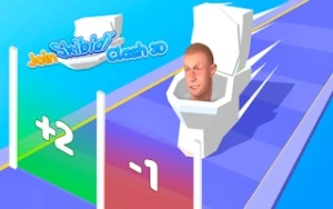 Join Skibidi Clash 3D - Play Free Best skibidi-toilet Online Game on JangoGames.com