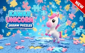 Kawaii Unicorn Jigsaw Puzzles - Play Free Best jigsaw-puzzles Online Game on JangoGames.com