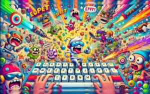 Key Rush - Typing Saga - Play Free Best casual Online Game on JangoGames.com