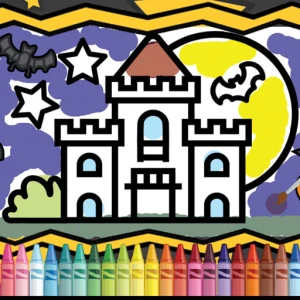 Kids Coloring Halloween - Play Free Best Art Online Game on JangoGames.com