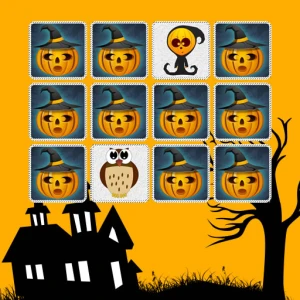 Kids Memory Game: Halloween - Play Free Best Puzzle Online Game on JangoGames.com