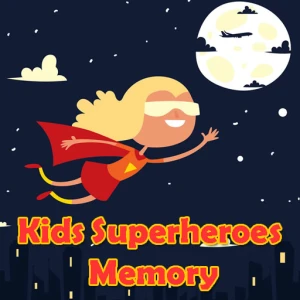 Kids Superheroes Memory - Play Free Best Puzzle Online Game on JangoGames.com