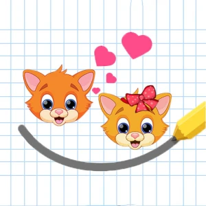 Kitty Love Story - Play Free Best Art Online Game on JangoGames.com
