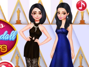 Kylie Vs Kendall Oscars - Play Free Best Dress-up Online Game on JangoGames.com