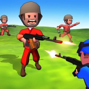 Little Commander. Red vs Blue - Play Free Best Strategy Online Game on JangoGames.com