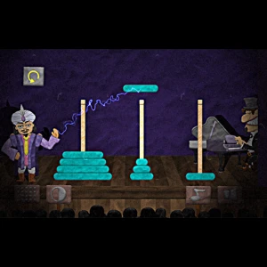 Logical Theatre Tower of Hanoi - Play Free Best Puzzle Online Game on JangoGames.com