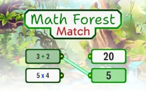Math Forest Match - Play Free Best math Online Game on JangoGames.com