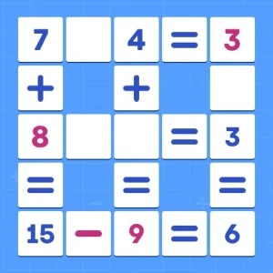 Mathematical Crossword - Play Free Best puzzle Online Game on JangoGames.com