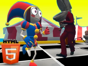 Merge Digital Circus vs Toilet - Play Free Best Action Online Game on JangoGames.com