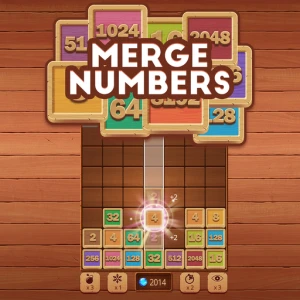 Merge Numbers Wooden edition - Play Free Best Merge Online Game on JangoGames.com