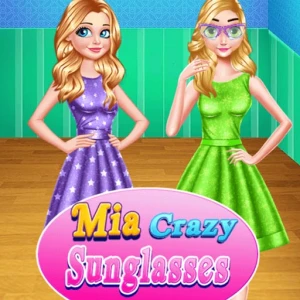 Mia Crazy Sunglasses - Play Free Best Art Online Game on JangoGames.com