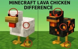 Minecraft Lava Chicken Difference - Play Free Best arcade Online Game on JangoGames.com