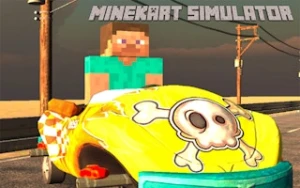Minekart Simulator - Play Free Best racing Online Game on JangoGames.com