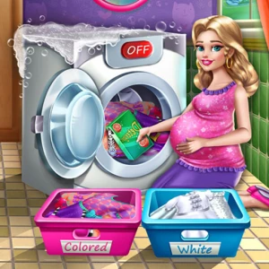 Mommy Washing Clothes - Play Free Best Dress-up Online Game on JangoGames.com