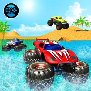 Monster Truck Water Surfing: Truck Racing Games - Play Free Best Racing & Driving Online Game on JangoGames.com