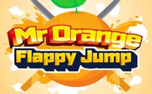 Mr. Orange Flappy Jump - Play Free Best arcade Online Game on JangoGames.com
