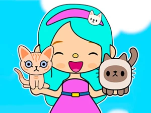 My Cat Town - Play Free Best Hypercasual Online Game on JangoGames.com