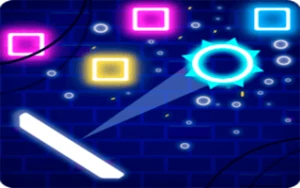 Neon Bricks - Play Free Best retro Online Game on JangoGames.com