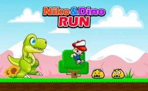 Niko and Dino Run - Play Free Best dinosaur Online Game on JangoGames.com