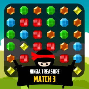 Ninja Treasure Match 3 - Play Free Best Match-3 Online Game on JangoGames.com