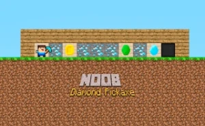 Noob Diamond Pickaxe - Play Free Best mining Online Game on JangoGames.com